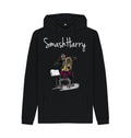 Black SmashHarry Men's Organic Pullover Hoodie \u2014 Brass