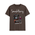Chocolate Printed T-shirt Front