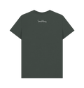 Dark Grey Printed T-shirt Back