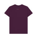 Purple Printed T-shirt Back