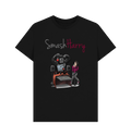 Black Printed T-shirt Front