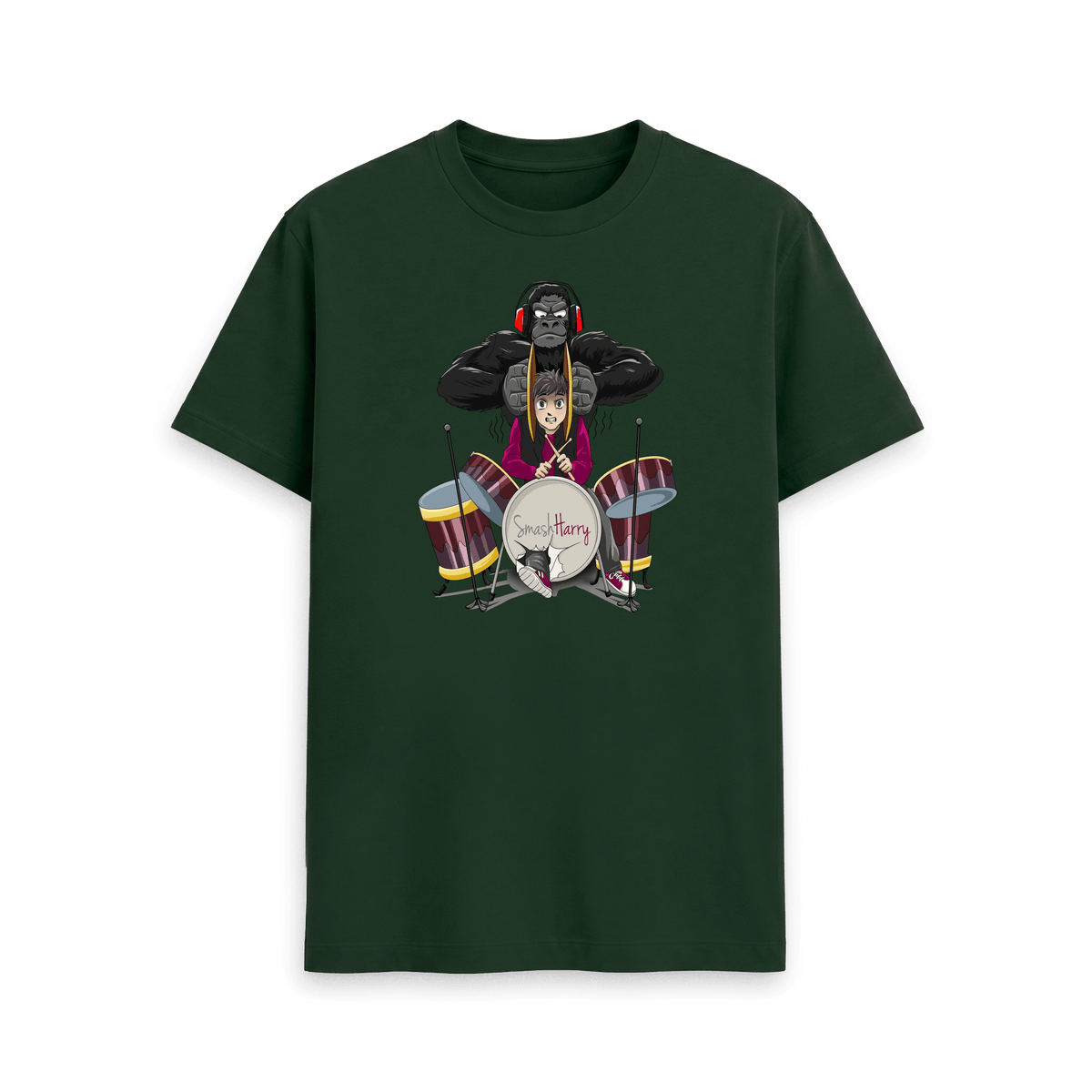 Evergreen Printed T-shirt Front