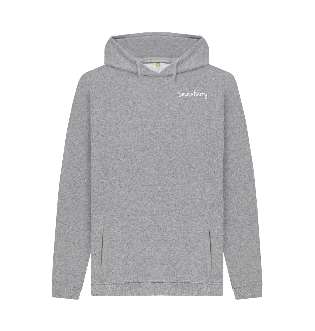 Light Heather Printed Hoody Front