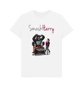 White Printed T-shirt Front