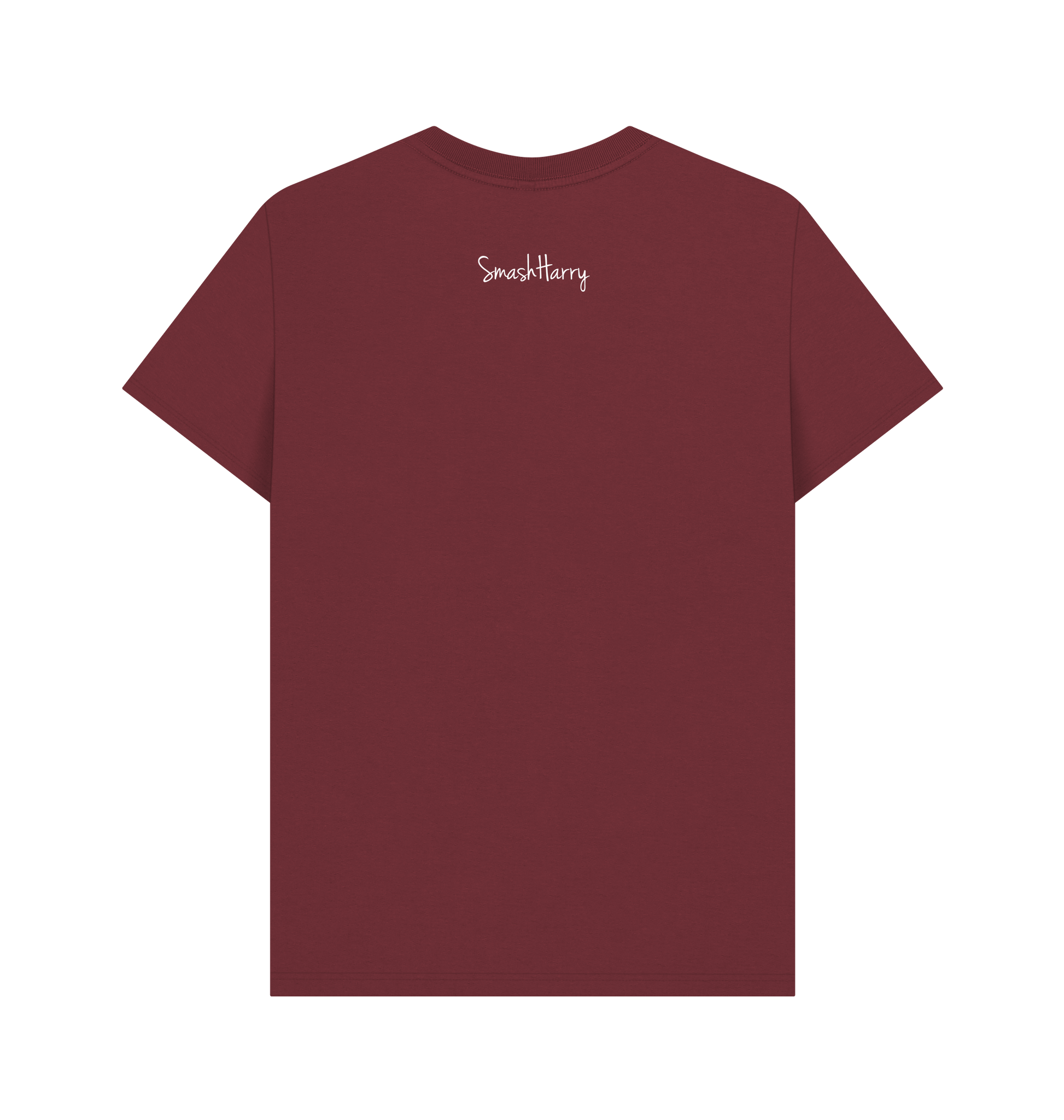 Red Wine Printed T-shirt Back