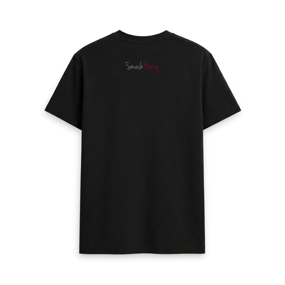 Black Printed T-shirt Front