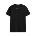 Black Printed T-shirt Back