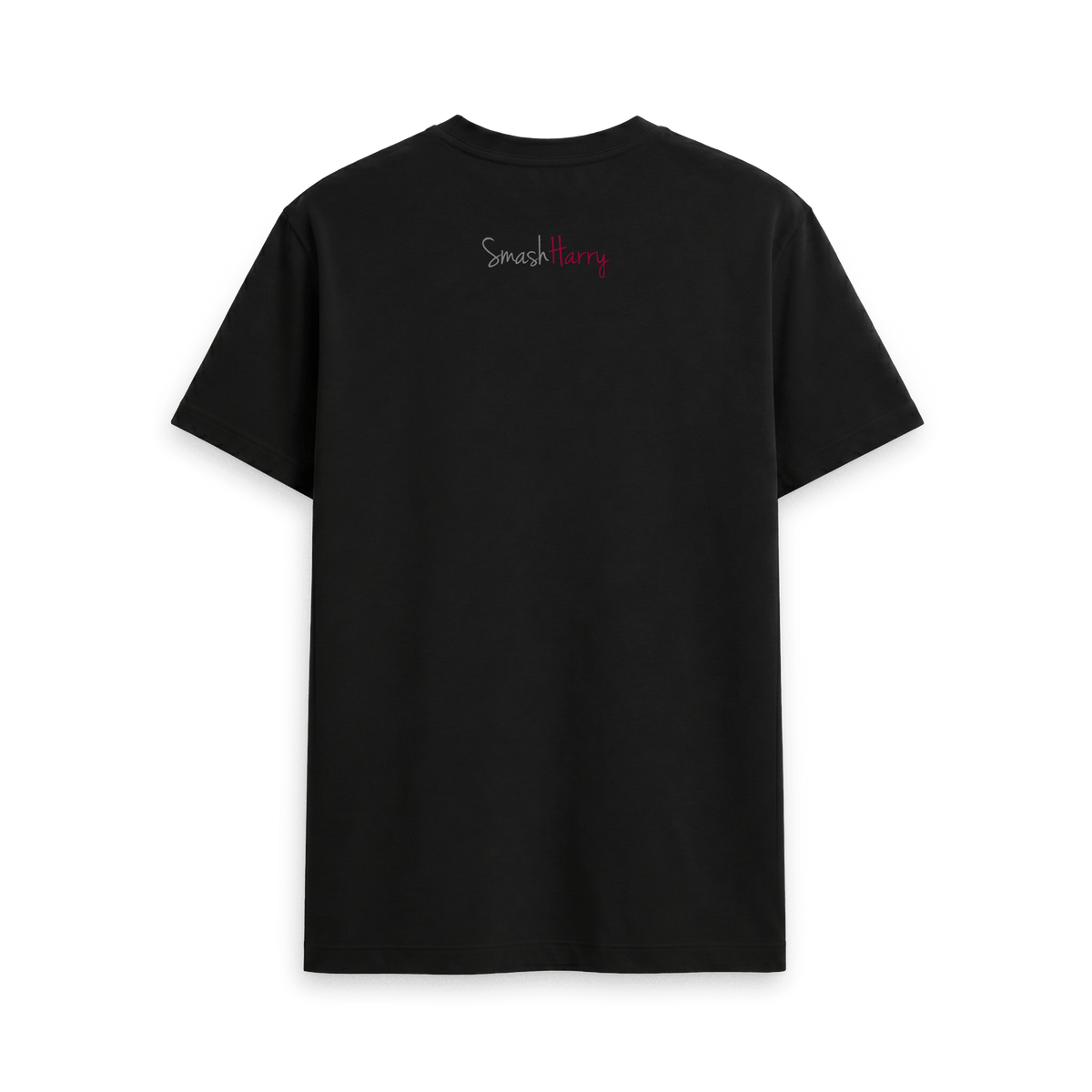 Black Printed T-shirt Back