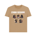 Sand Printed T-shirt Front