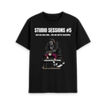 Black Printed T-shirt Front