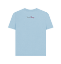 Milky Blue Printed T-shirt Back