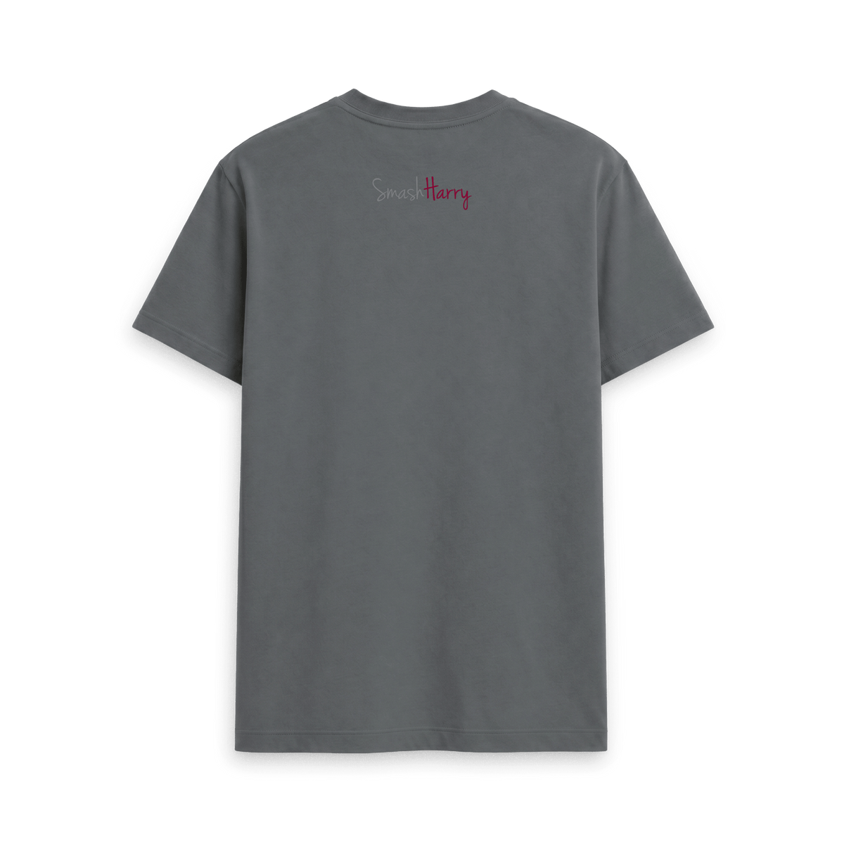 Slate Grey Printed T-shirt Back