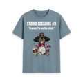 Stone Blue Printed T-shirt Front