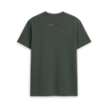 Dark Grey Printed T-shirt Back