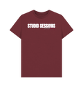 Red Wine Printed T-shirt Front