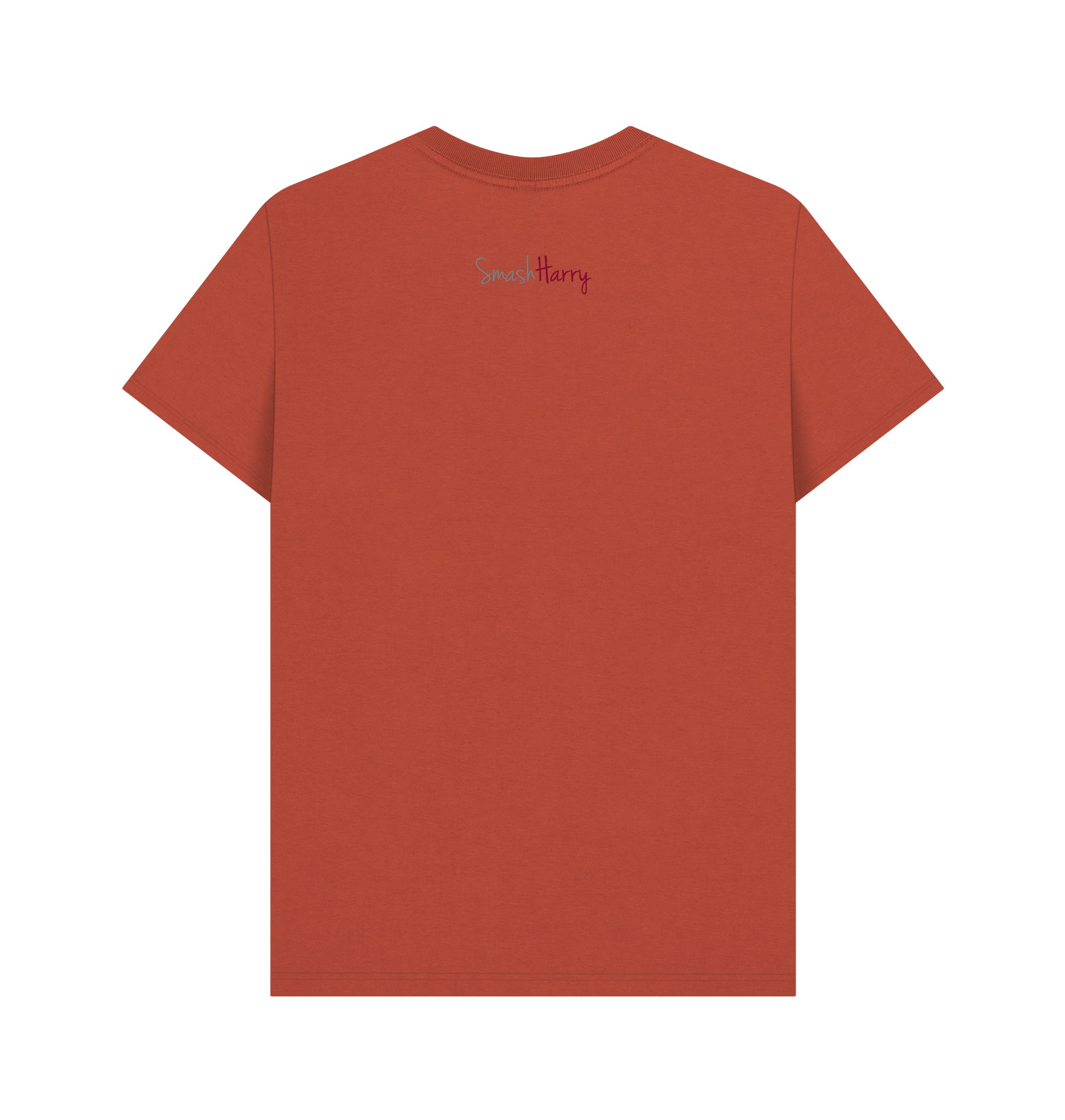 Rust Printed T-shirt Back