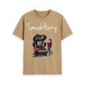 Sand Printed T-shirt Front