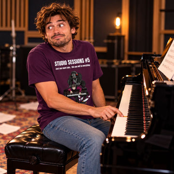 SmashHarry Men's Basic T-Shirt — Studio Sessions #5 Piano