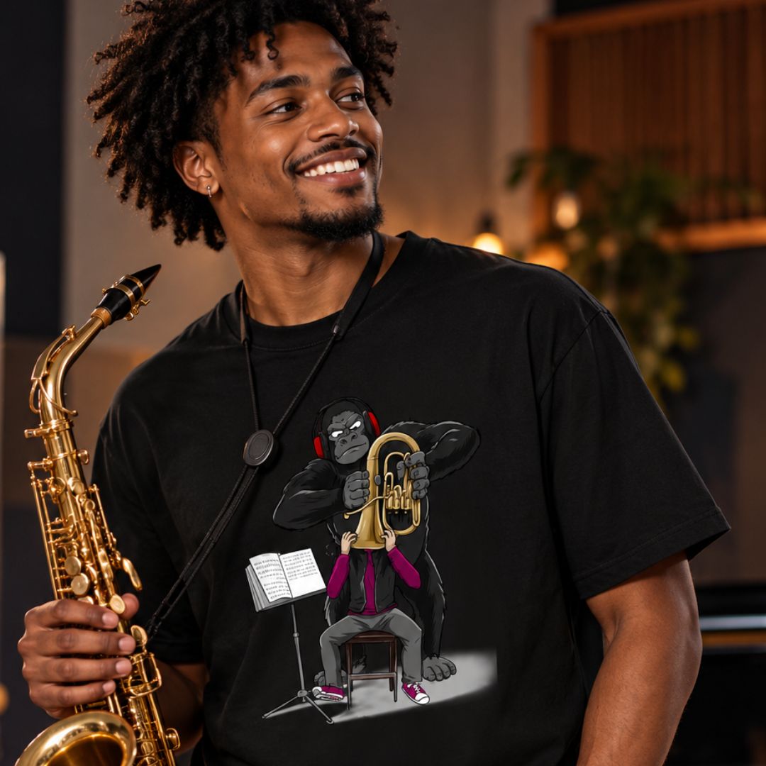 SmashHarry Men's Organic Brass T-Shirt