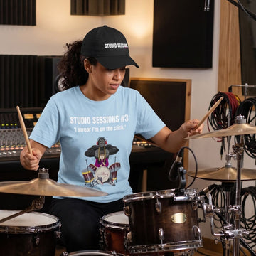 SmashHarry Women's Basic T-Shirt — Studio Sessions #3 Drums