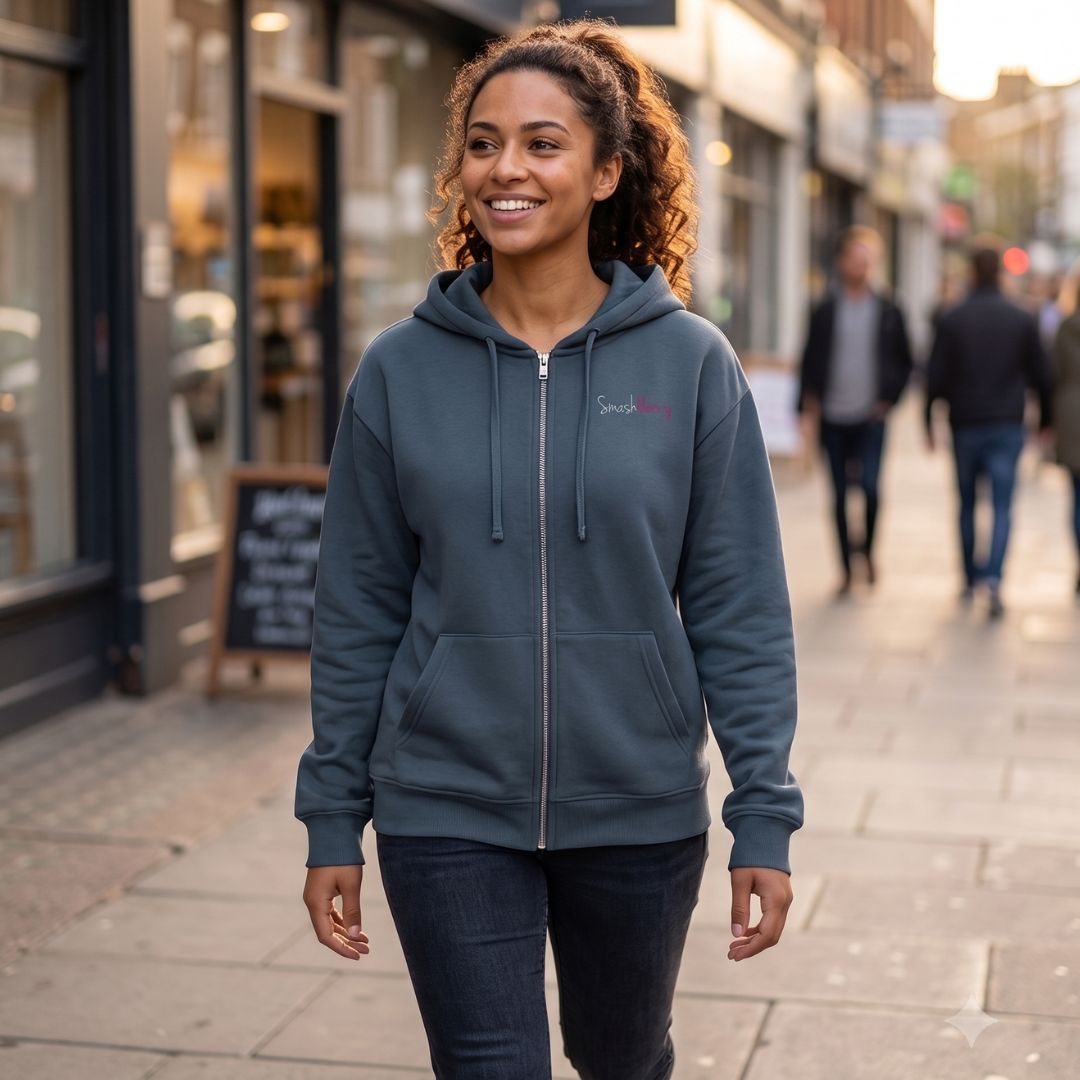 SmashHarry Unisex Full Zip Hoodie