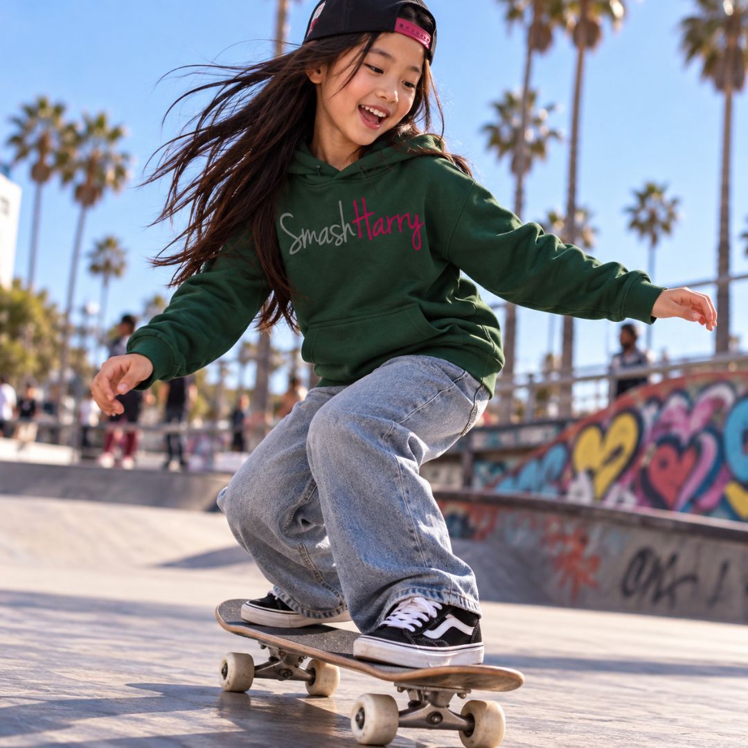 SmashHarry Kids' Organic Pullover Hoodie