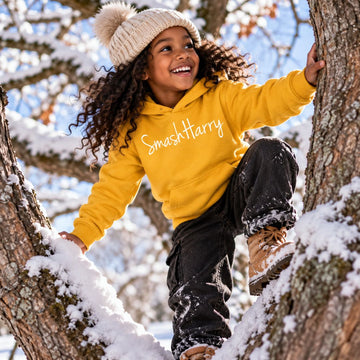 SmashHarry Kids' Organic Pullover Hoodie.