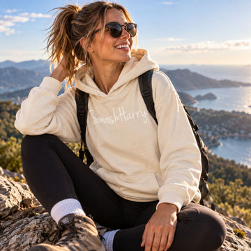 SmashHarry Women's Organic Relaxed Fit Hoodie