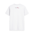 White Printed T-shirt Back