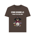 Chocolate Printed T-shirt Front