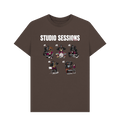 Chocolate Printed T-shirt Front