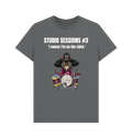 Slate Grey Printed T-shirt Front