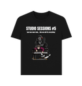 Black Printed T-shirt Front