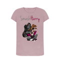 Mauve Printed T-shirt Front