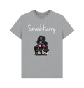 Athletic Grey Printed T-shirt Front