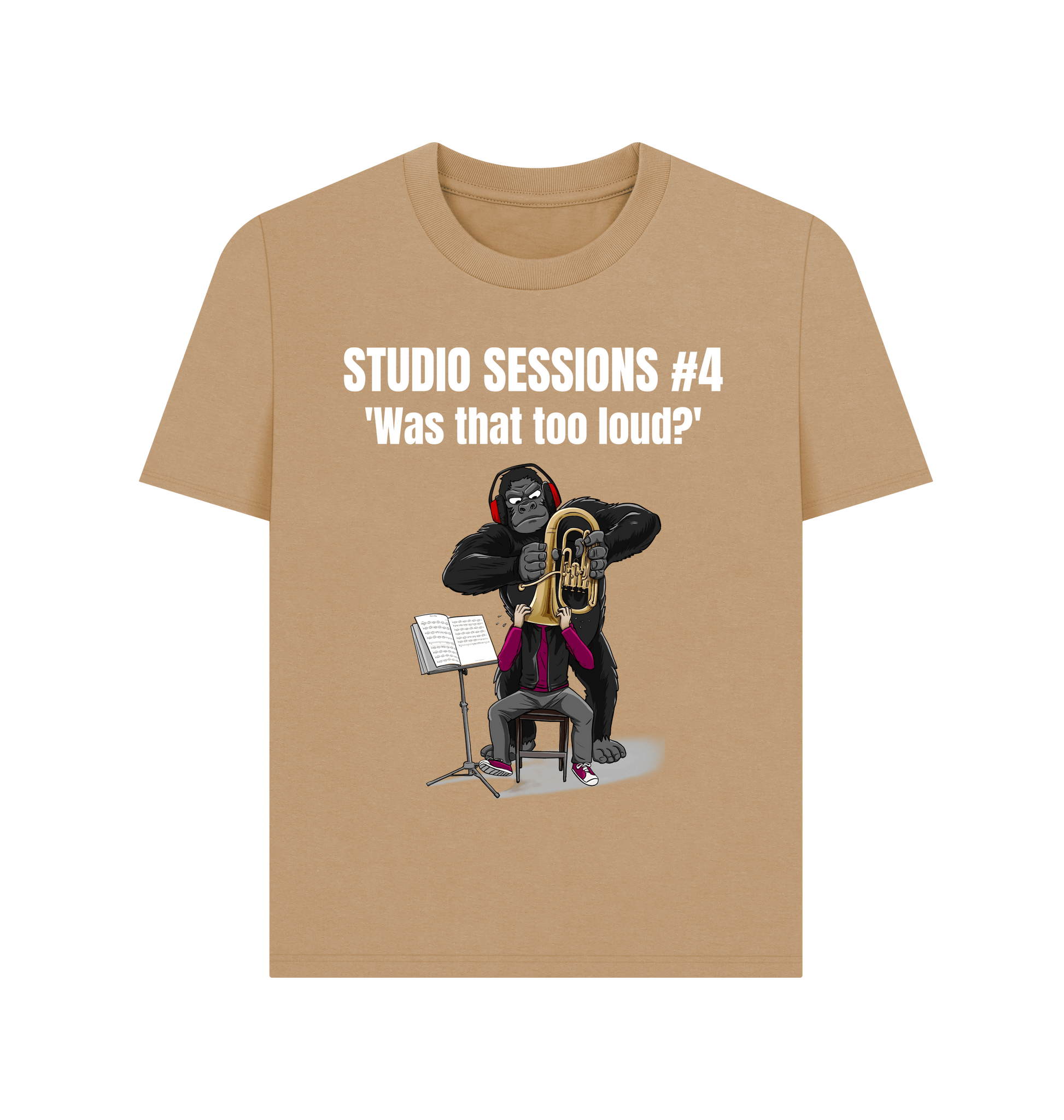 Sand Printed T-shirt Front