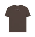 Chocolate Printed T-shirt Back