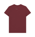 Red Wine Printed T-shirt Back