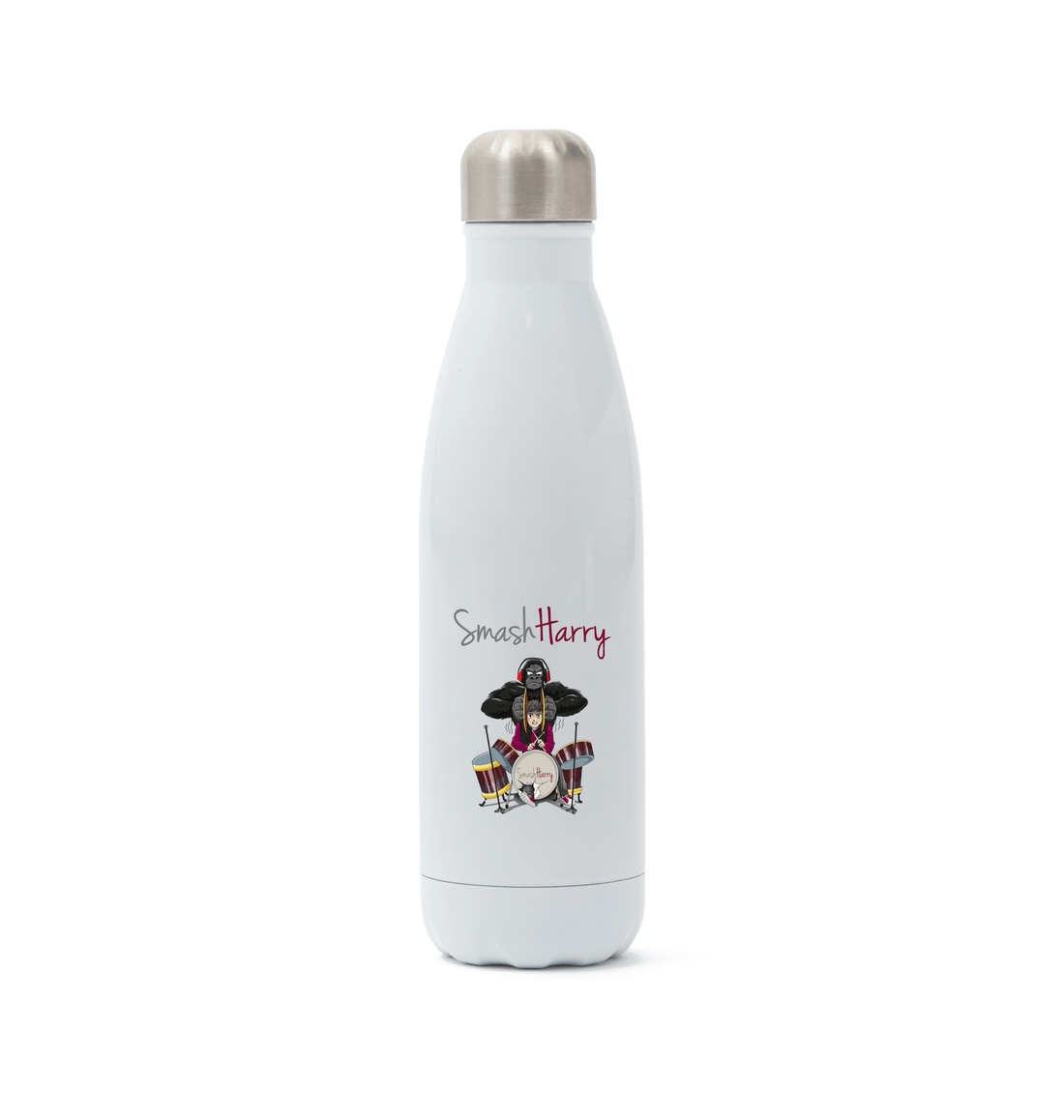 White Water Bottle Front