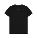 Black Printed T-shirt Back