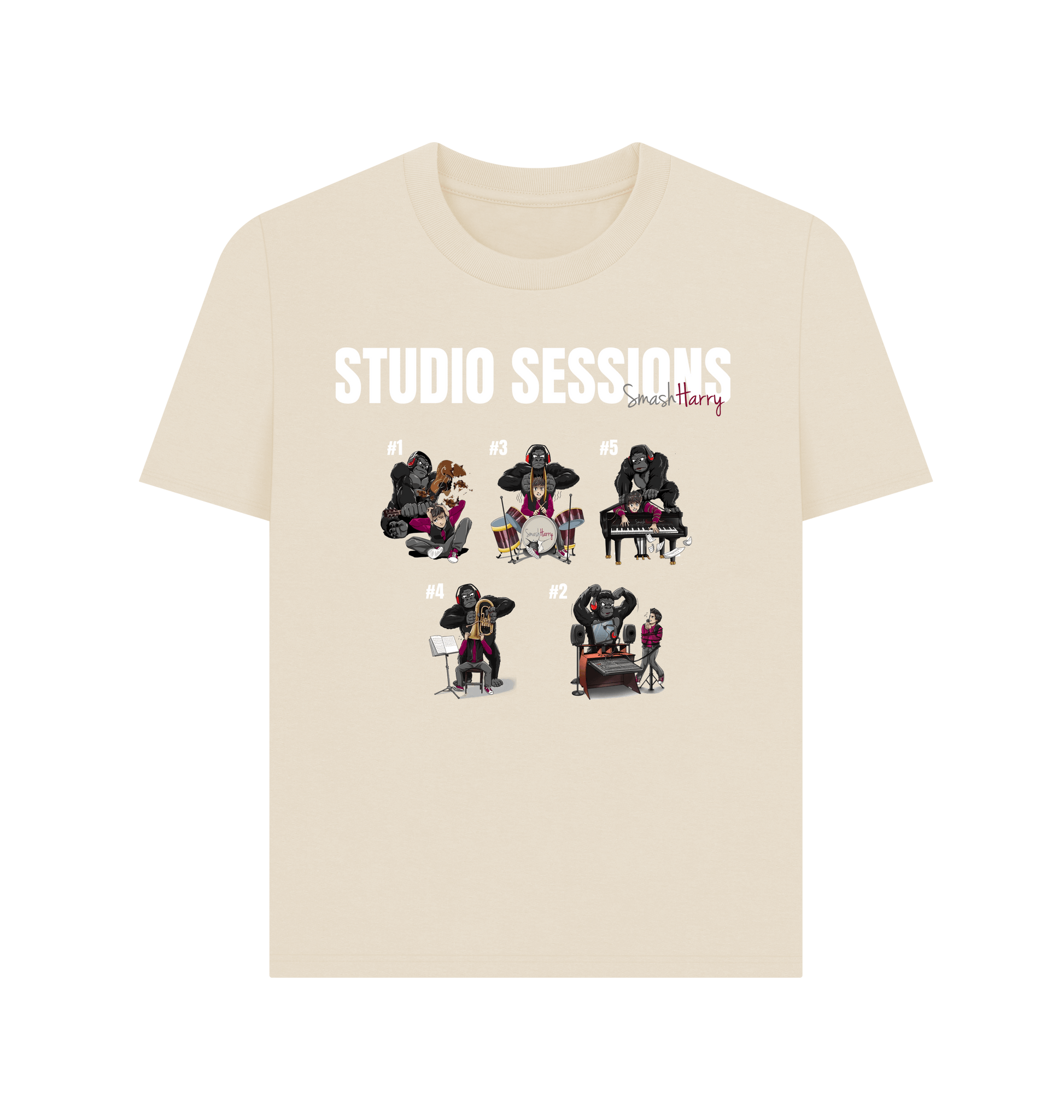 Oat Printed T-shirt Front