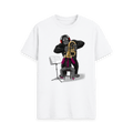 White Printed T-shirt Front