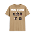 Sand Printed T-shirt Front