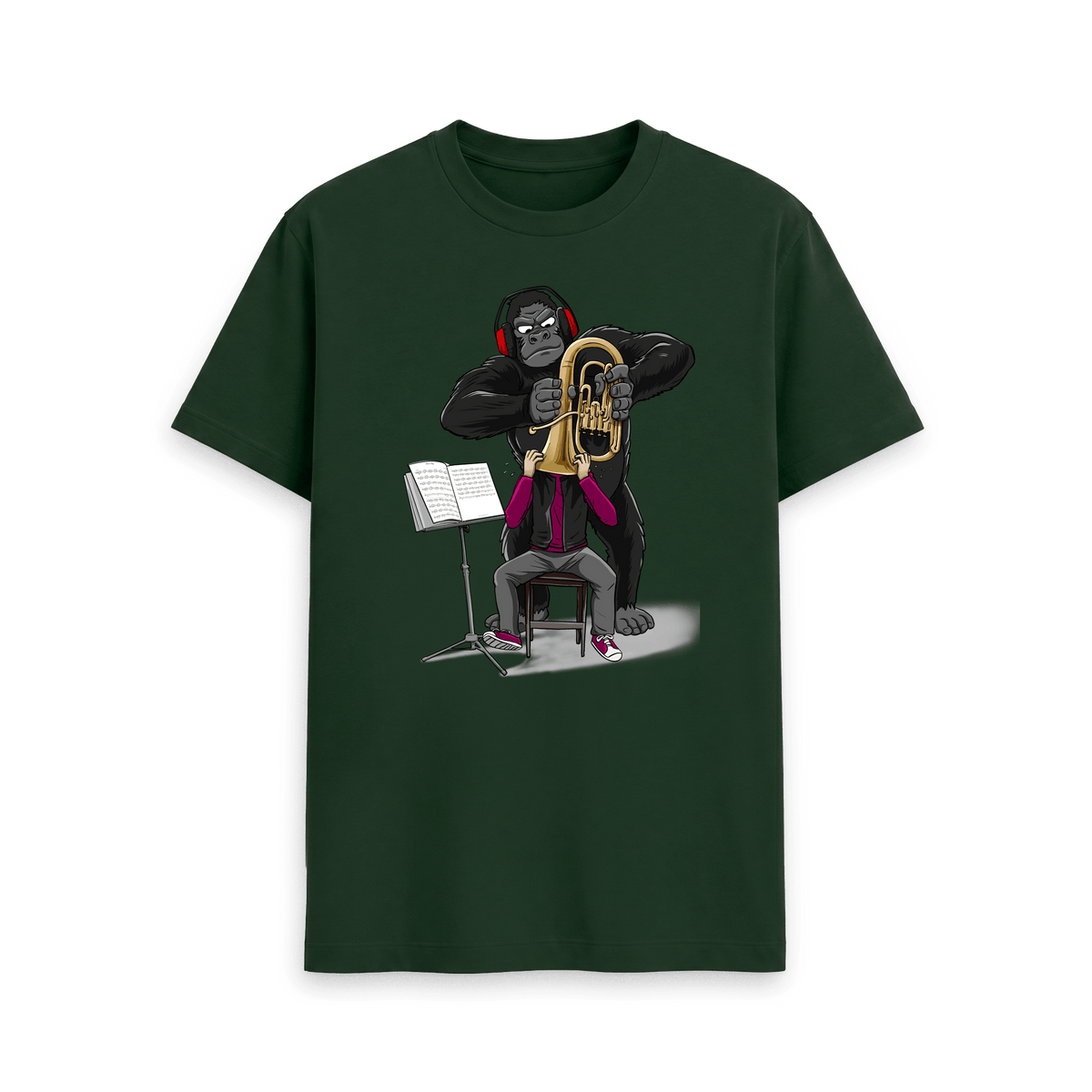 Evergreen Printed T-shirt Front