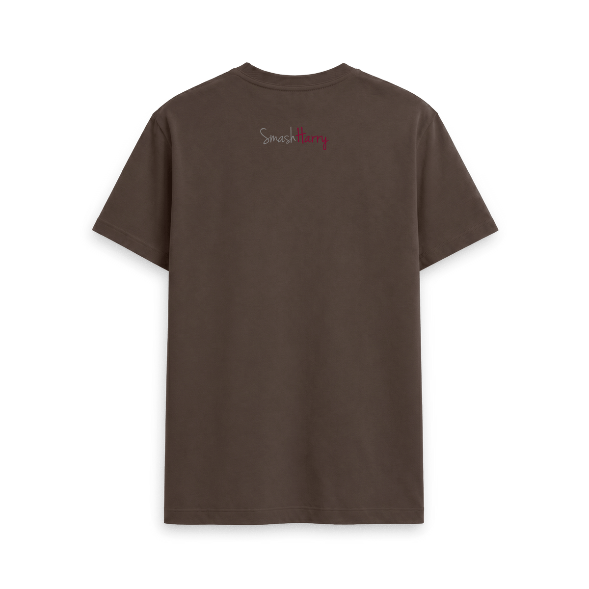 Chocolate Printed T-shirt Back