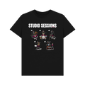 Black Printed T-shirt Front