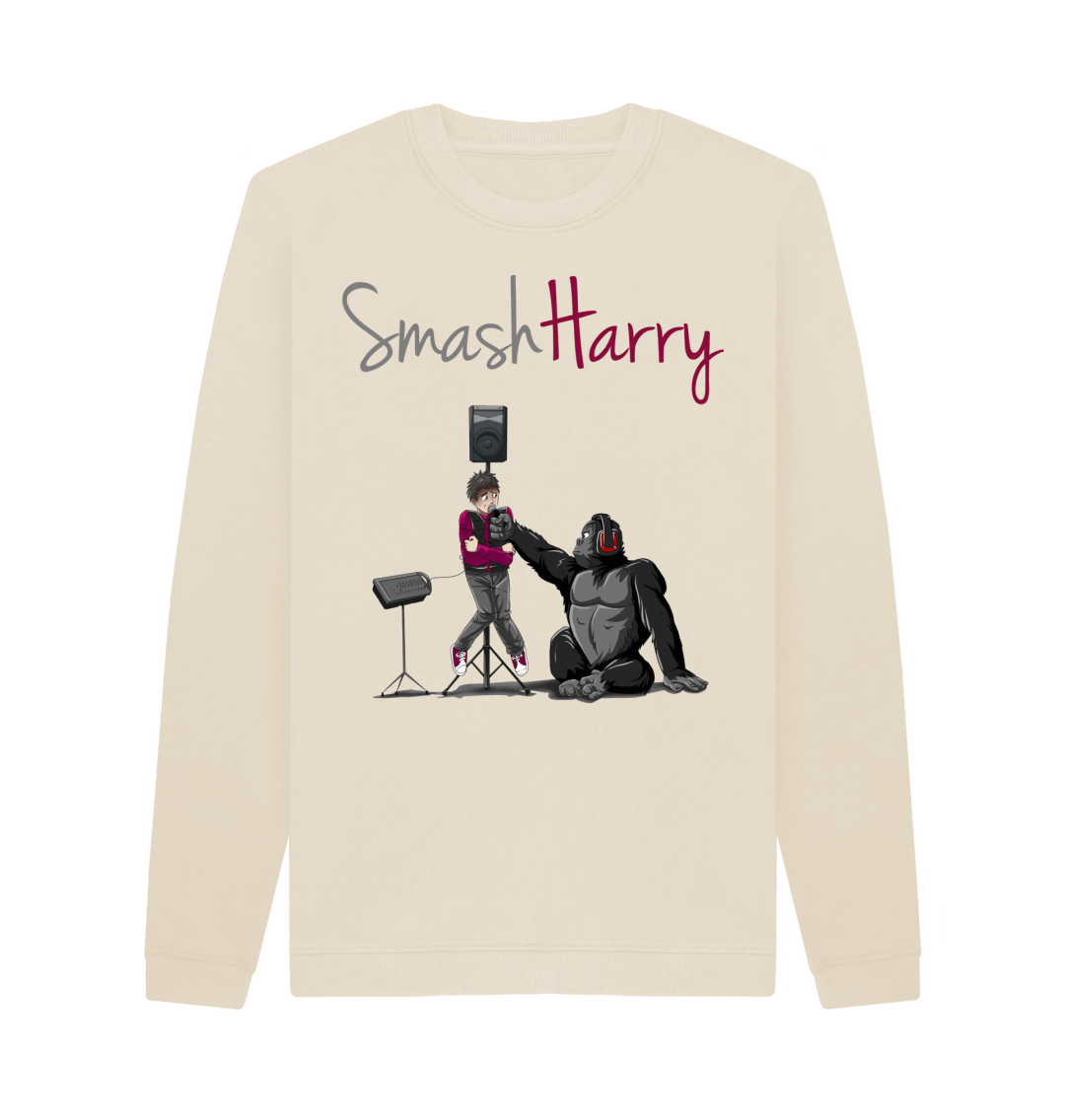 Oat Printed Sweater Front