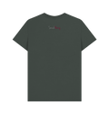 Dark Grey Printed T-shirt Back