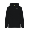 Black Printed Hoody Front