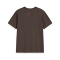 Chocolate Printed T-shirt Back